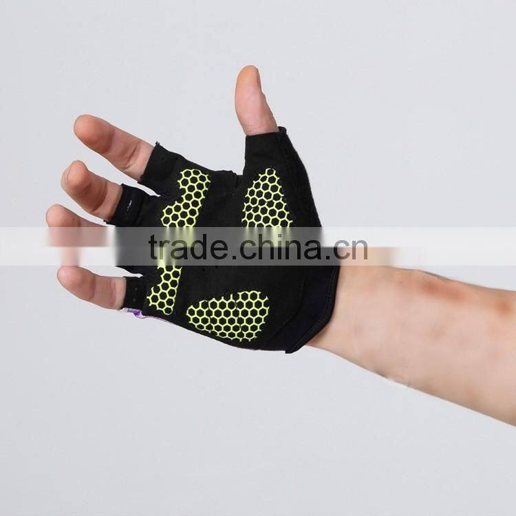 2016 China Cheap Short Finger Cycling Gloves customized cycling gloves Breathable lycra cycling gloves