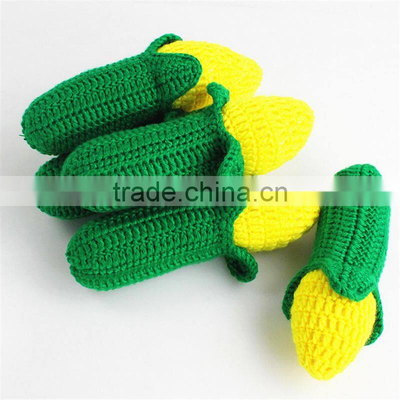 wholesale Photography studio props wool knitting toys children's fruit and vegetable simulation baby photography props