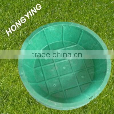 Round SMC lawn manhole cover