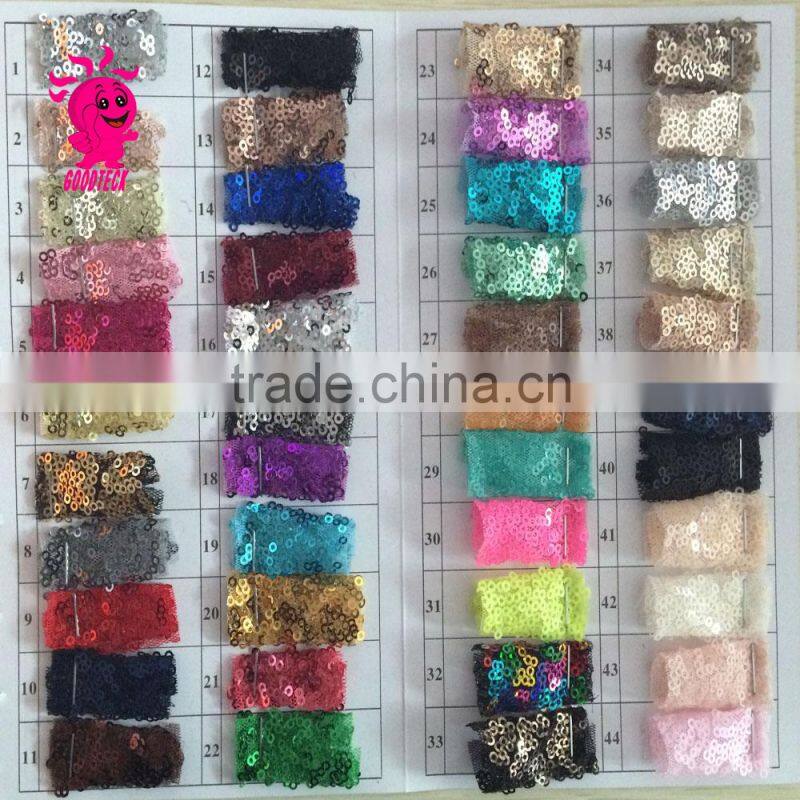 Wholesale tulle cloth tutu sequin cloth with many colors