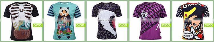 Ciao sportswear best technique heat transfer printing ringer t shirt for sport