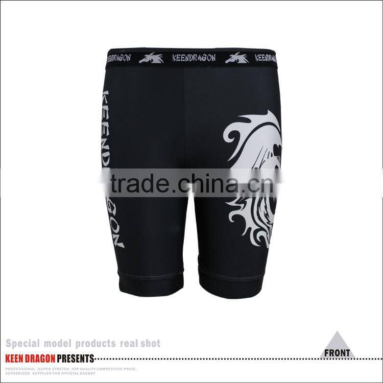 mens custom print compression shorts cheap black tights