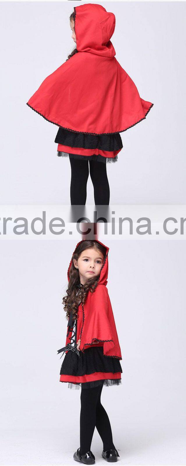 2016 Hot selling Halloween cosplay costume girl party costume for girl