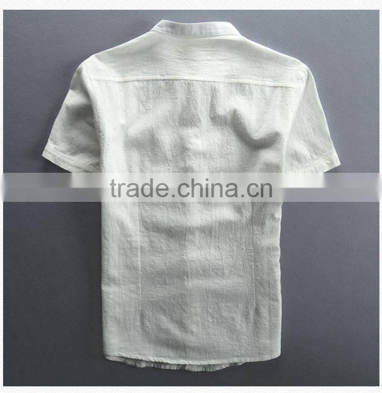 2015 Top Quality Custom Brand Name Men dress shirt