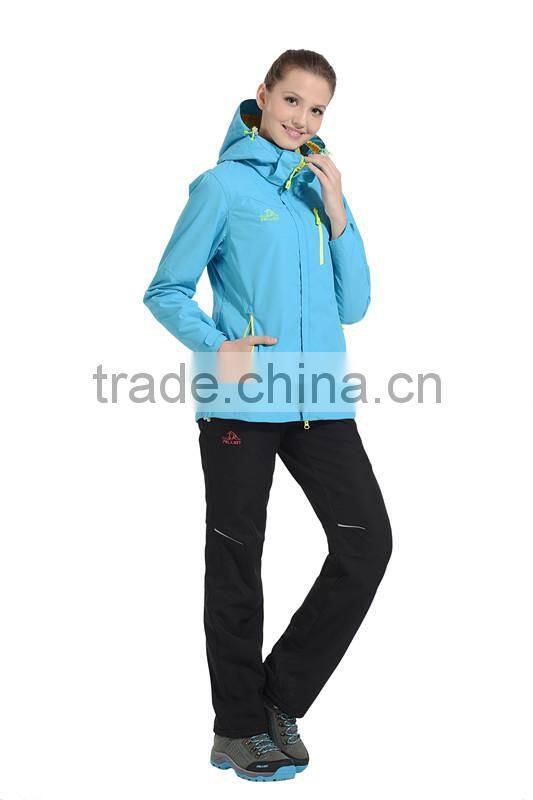 Custom your own logo outdoor hunting climbing jackets for ladies waterproof clothing