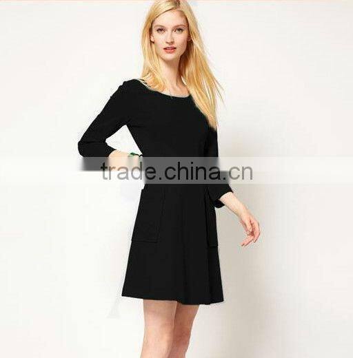 2013 Red shift dress with Round Neck SX10001