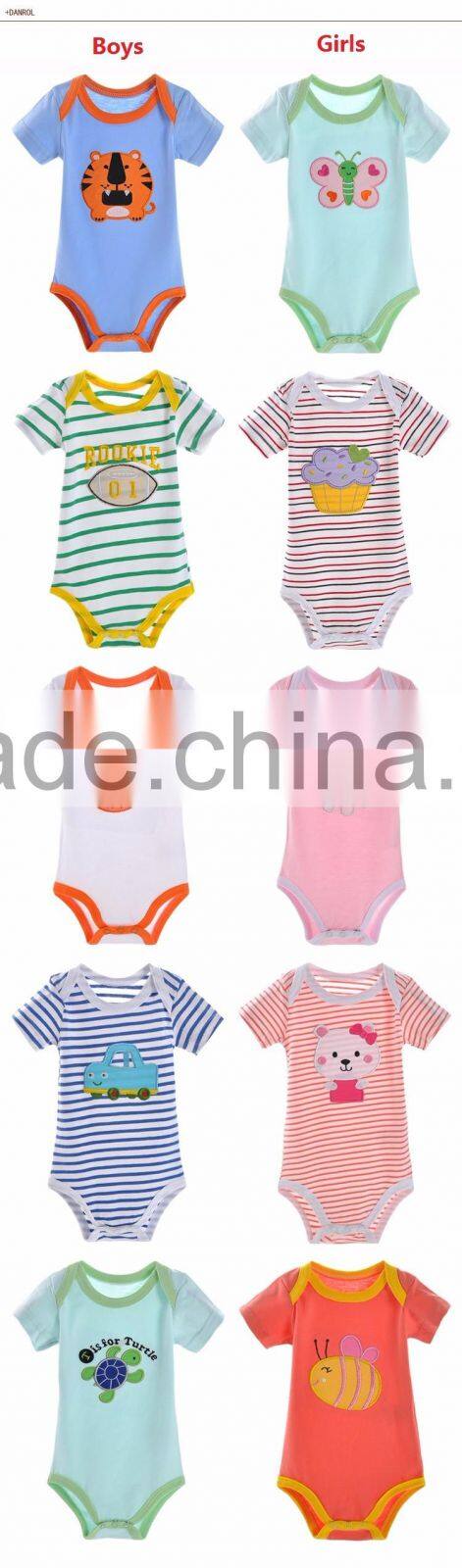 short sleeve bodysuits/baby romper set/romper baby