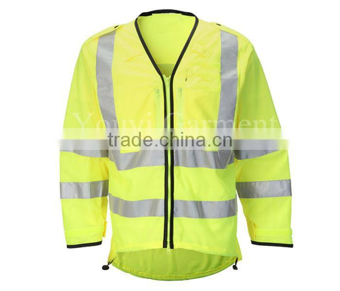light weight mesh 115-125gsm 100%polyester workwear uniform