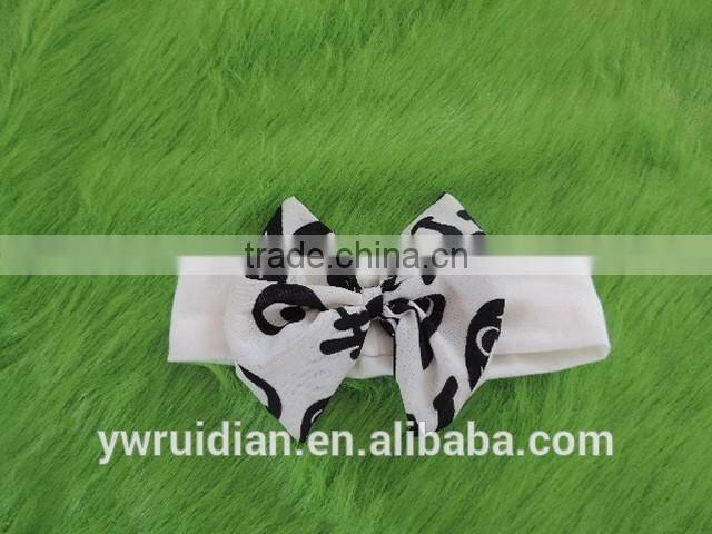 2016 baby elastic fabric elastic headband girls braid cross hair band kids knot solid craft headband for children