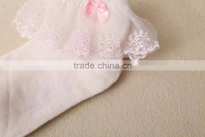 Baby socks lace cotton socks