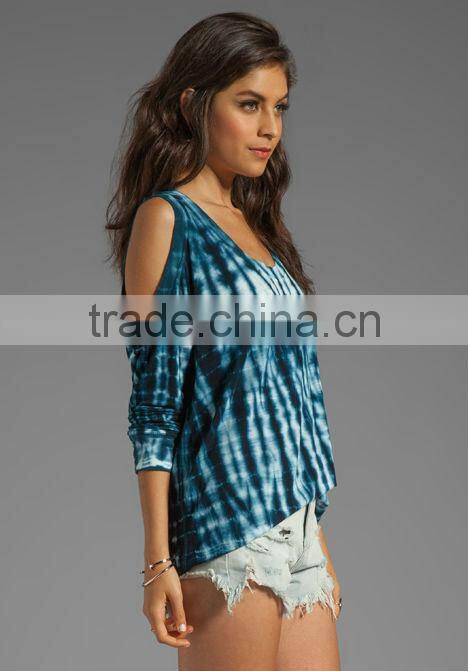 open shoulder sweater