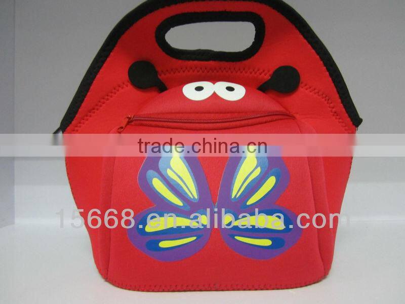 high quality cute design Neoprene lunch bag