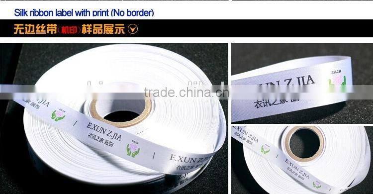 Customized garment shoe labels/woven labels/main label/embroidered tag silver gold WSL-001