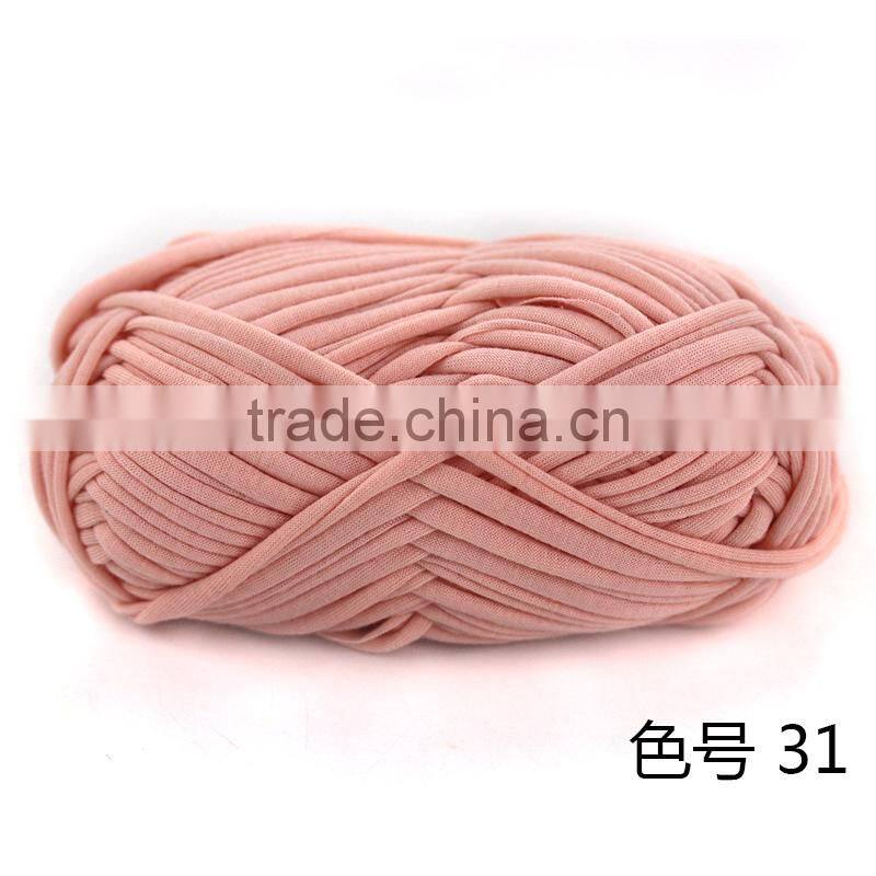 t shirt yarn fancy fabric yarn wholesale crochet yarn for hand knitting