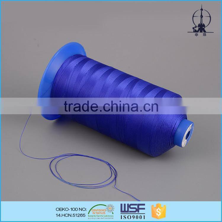 Brand new mercerized 420D/3 nylon filament thread bonded for bags