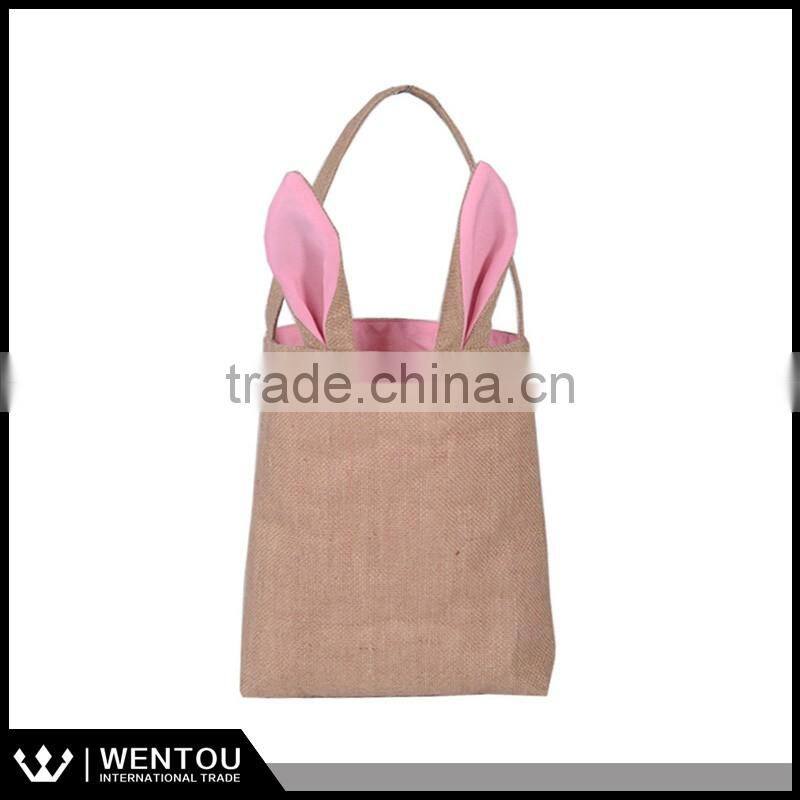 Wholesale Easter Burlap Bunny Baskets