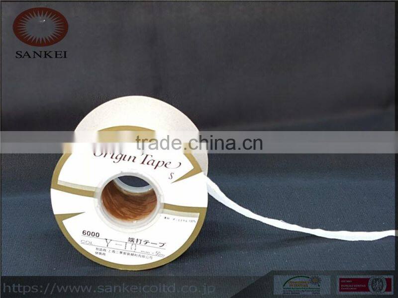 binding interlining tape,stitch 5 mm straight cutting and oblique cutting with the combination of the end face