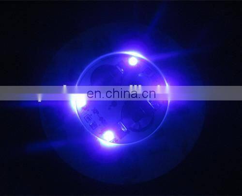 Novelty Gift Special Custom bottle sticker led UV Black Light Bar Drink Coasters