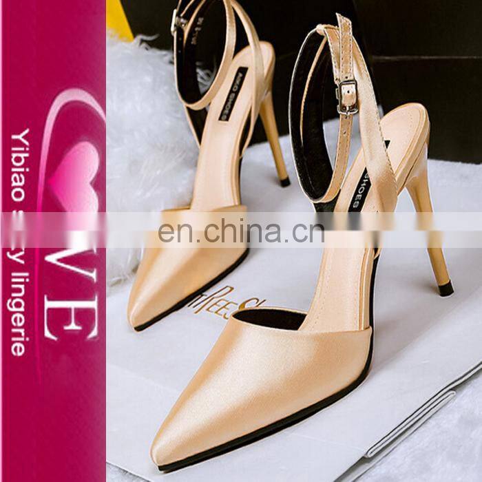 China supplier new arrivals high heel shoes gold sandals heeled for women