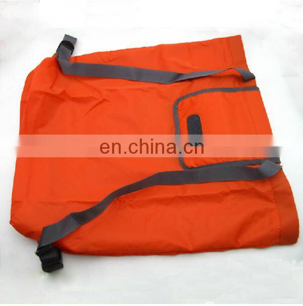 Plain color latest design foldbale travel bagpack