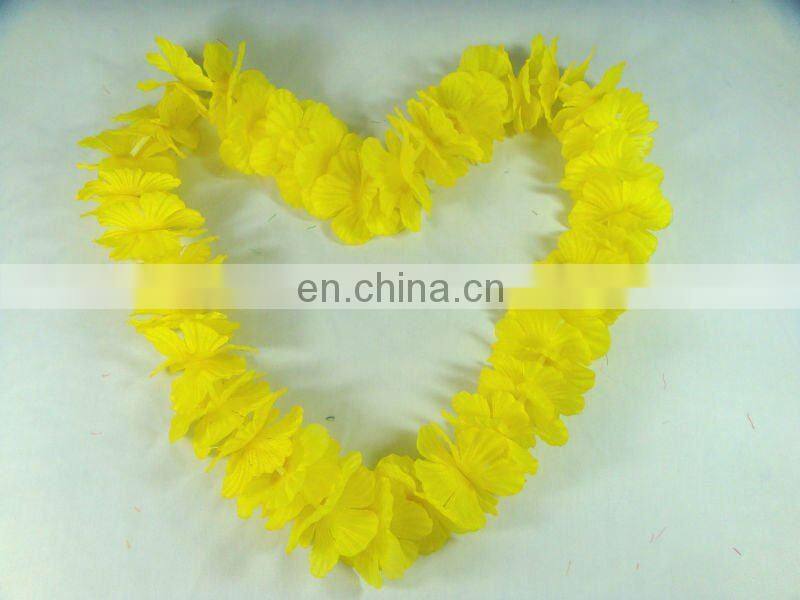 hawaii party plastic flower lei H-P061