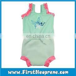 Shivering Flower In Watermelon Red Beach Neoprene Baby Wrap Cloth