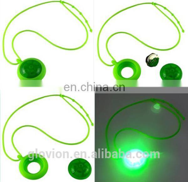 Best sell LED lanyard neck strap glow in the dark