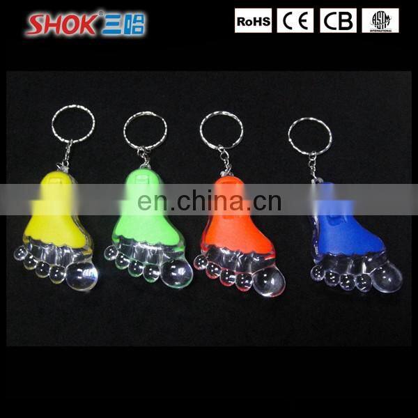 Hot selling solar powered led keychain