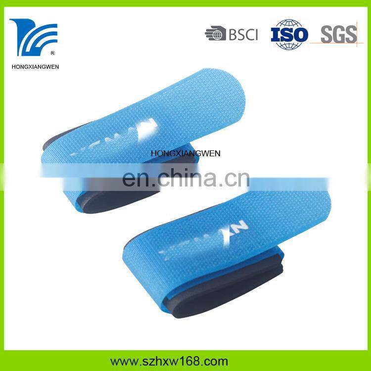 custom logo and color EVA alpine  hook loop  ski strap