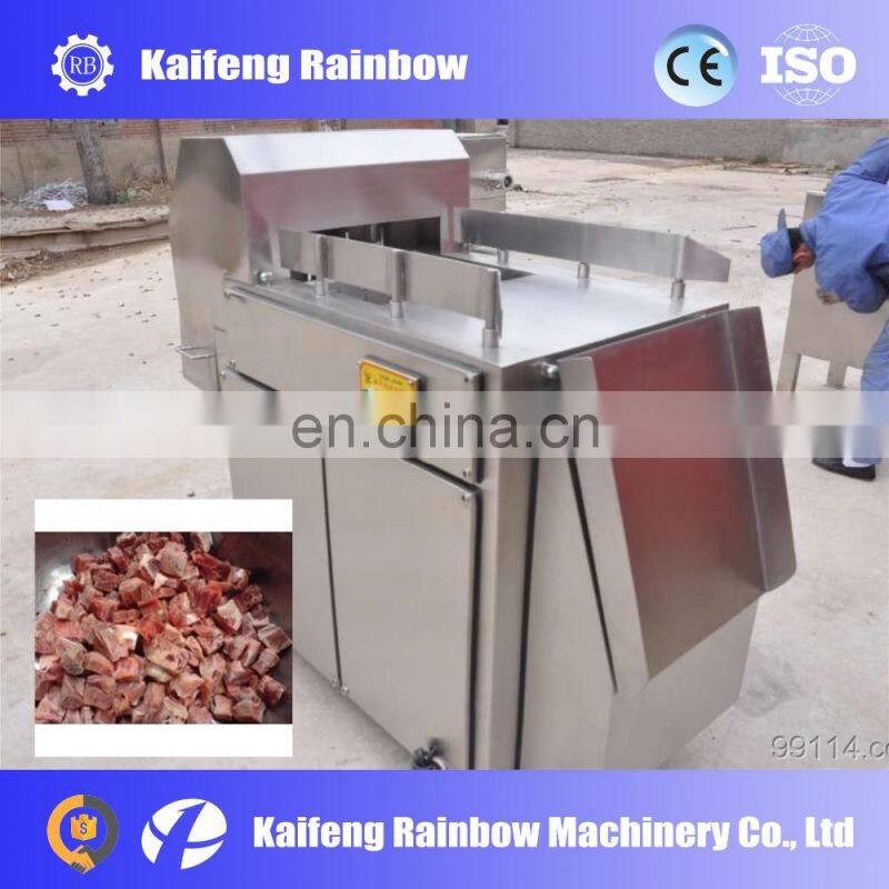 Good quality frozen meat cutting machine/electric meat cutter/poultry cube dicer