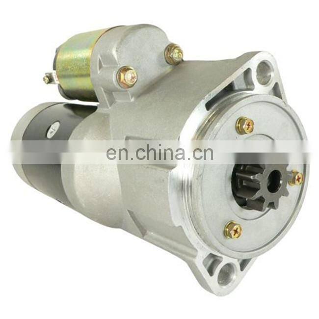 Starter Motor 12990077010 LRS01565 S13204 STR6016 112676 for Excavator and 4TNV98 4TNV98T