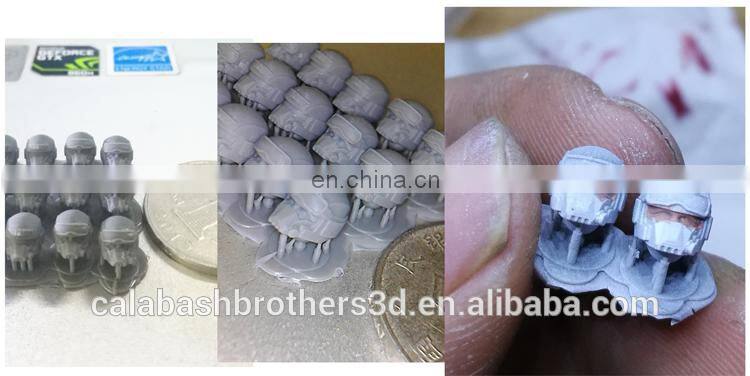 High Precision 0.025mm DLP Wax Resin 3D Printer for Jewelry Printing
