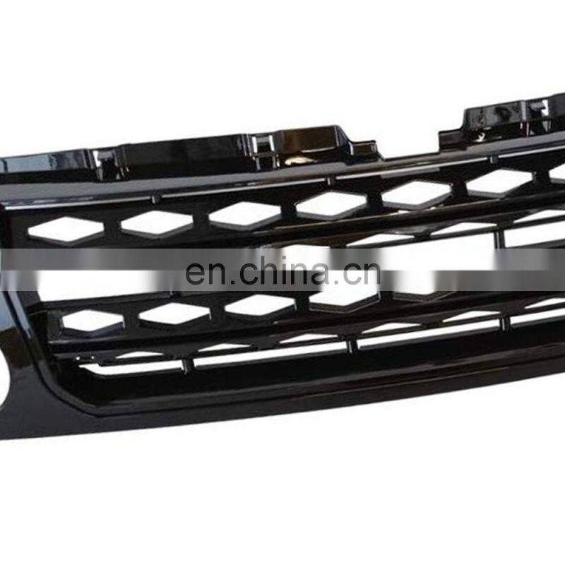 Front Grille Bumper Honey Comb Mesh Grill Black For Land Rover Discovery LR3