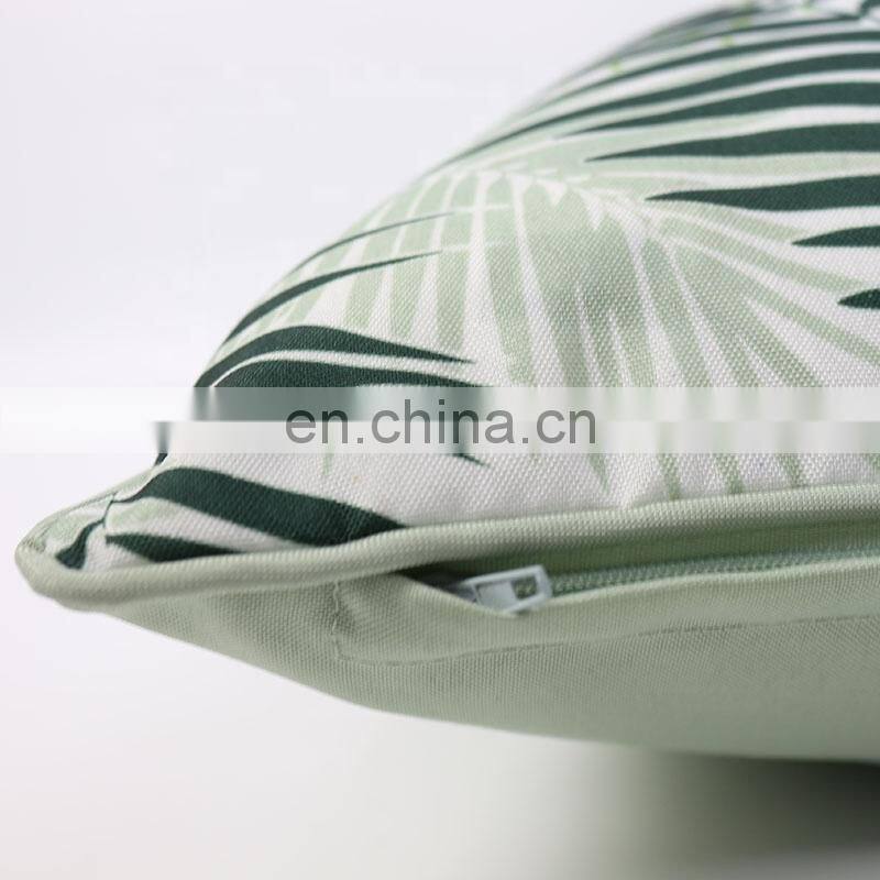 Custom Printed cushion garden waterproof outdoor throw pillows cushion covers for Tent Park Couch
