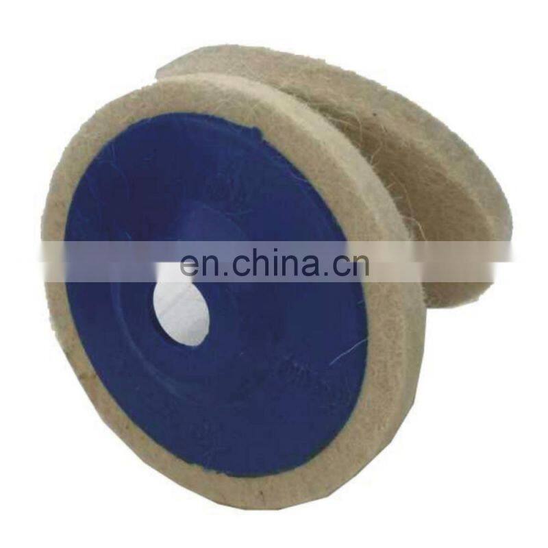 High quality abrasive wool felt polishing disc polishing wheel