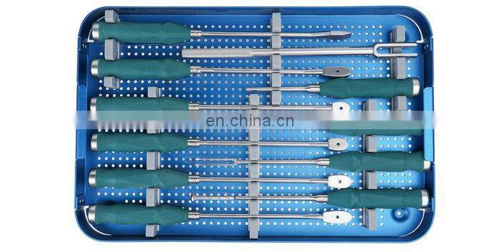 Hot Sale Lumbar Spine PLIF PEEK Cage & Lumbar Titanium Cage Instrument Set Spine Surgery Implants Spinal Fixation