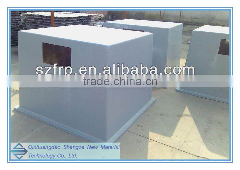 FRP hand lay-up battery cabinet / fiberglass Battery compartment /accumulator tank