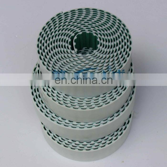 open ended steel cord  white pu timing belt