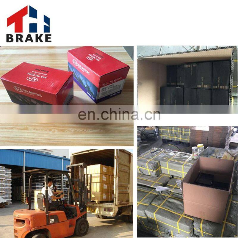 taihua brake disc pad produce factory with Professional manufacturing machine