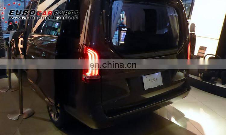 W447 tail lamp for V-class W447 all year V220 V250 V260 Vito upgrade to vertical bar w447 tail light