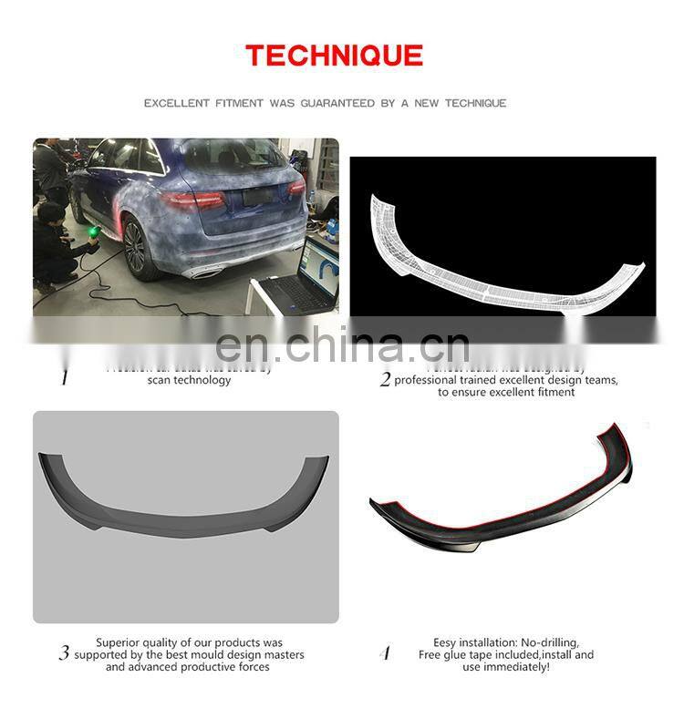 Black PU W447 Front Lip for Mercedes Benz Vito Class W447 V250 16-18
