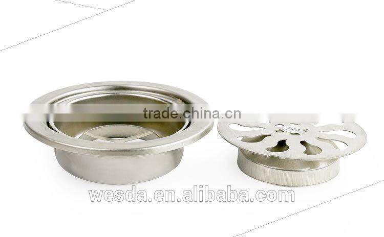 Wesda hot sale Stainless Steel Mirror Polished Floor Drain