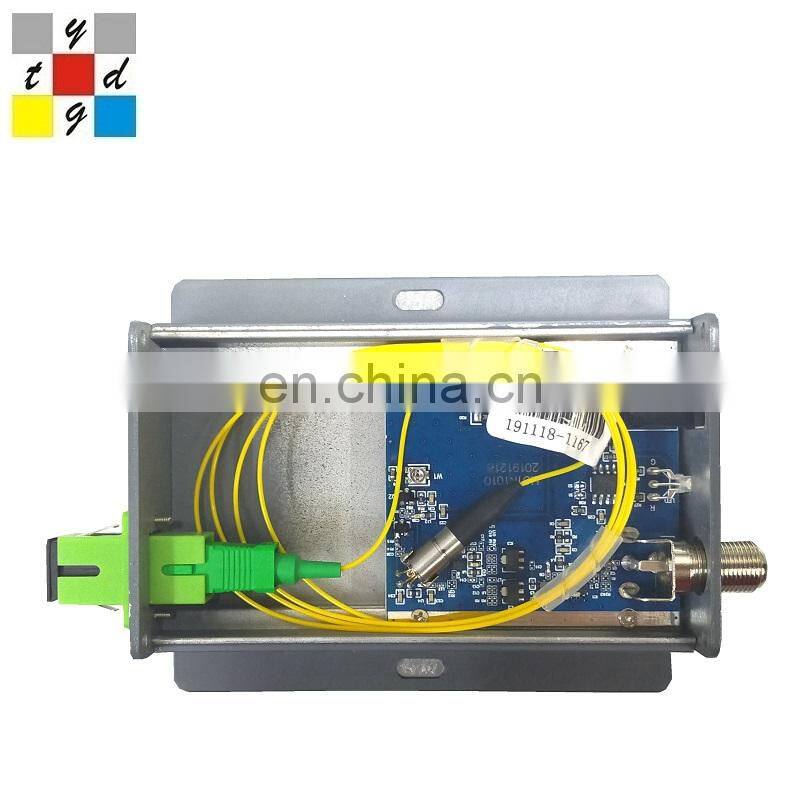wholesale network single port 1310nm 1550nm catv ftth 1550 mini optical transmitter