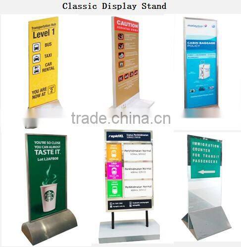 banner board-catalog frame- advertising display boards-Pop stand up board