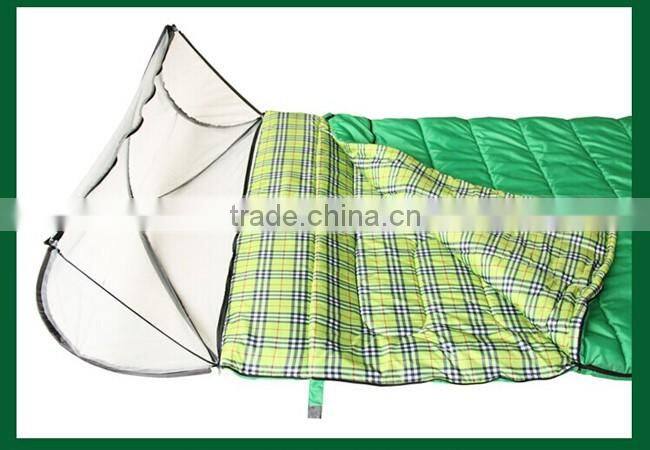 King Size Family Sleeping Bag with Head Mosquito Net