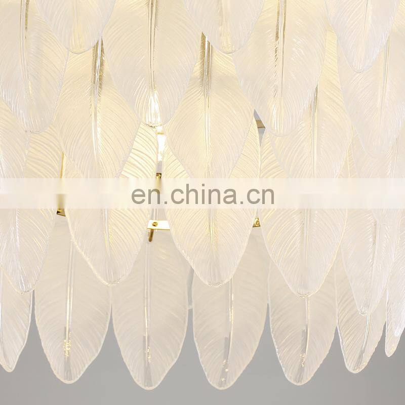 Indoor Gold Mid Century Pearl Beads Luxury Chandelier With Glass Pendant Lamp For Bedroom Decor Wedding Lighting Decor