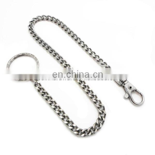 Fashion High Quality Metal Chrome Wallet Key Chain