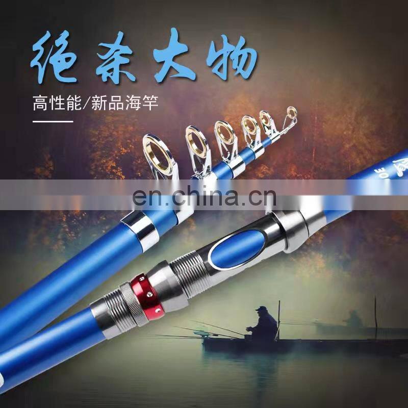 portable small fishing rod black zoom popping dif fishing rod production line