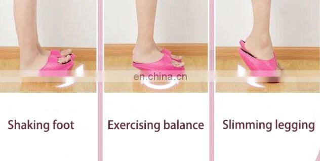 The Latest Design Fashion Beautiful Legs Shoes Slimming Slippers Women Shoes