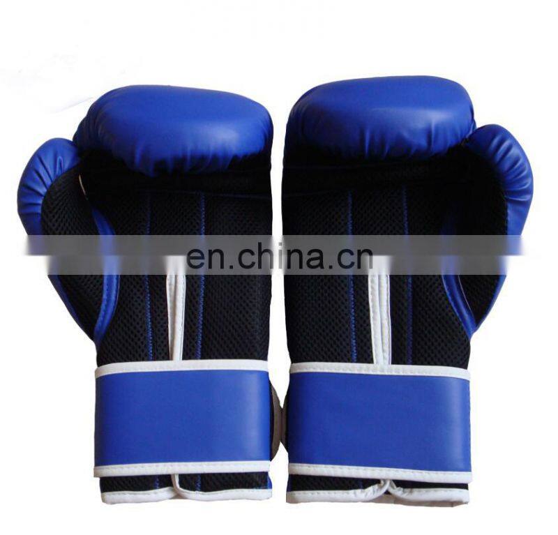 Fashion PU Leather Boxing Gloves for Training Martial Arts New Black Red OEM Logo Thai Color Material Adults People Origin Type